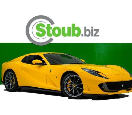 Giallo Ferrari 812 GTS 2021