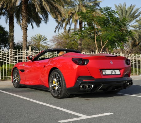 Red Ferrari Portofino 2020 Red Ferrari Portofino 2020
