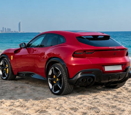 Red Ferrari Purosangue 2024 Red Ferrari Purosangue 2024