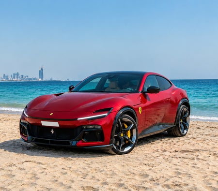 Red Ferrari Purosangue 2024 Red Ferrari Purosangue 2024
