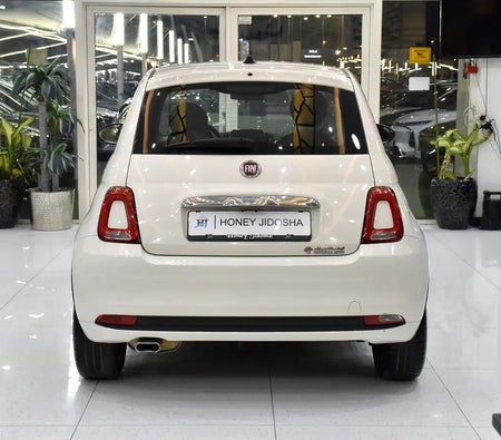 Белый Fiat 500 Dolcevita 2024 год