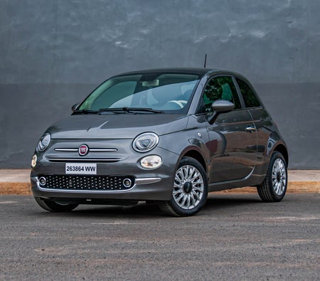 Blue Fiat 500C 2023 Blue Fiat 500C 2023