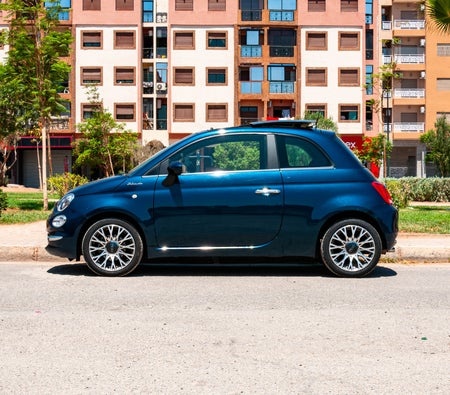 Black Fiat 500C 2023 Black Fiat 500C 2023