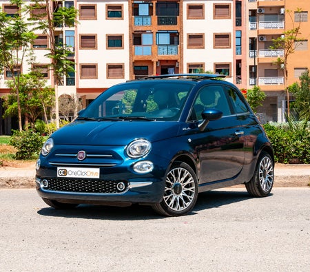 Black Fiat 500C 2023 Black Fiat 500C 2023