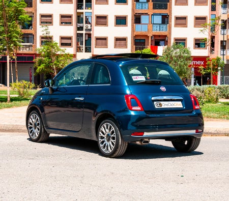Black Fiat 500C 2023 Black Fiat 500C 2023