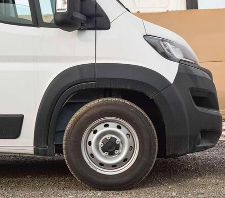 White Fiat Ducato 2024