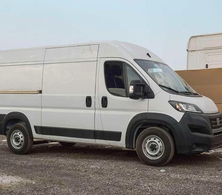 White Fiat Ducato 2024