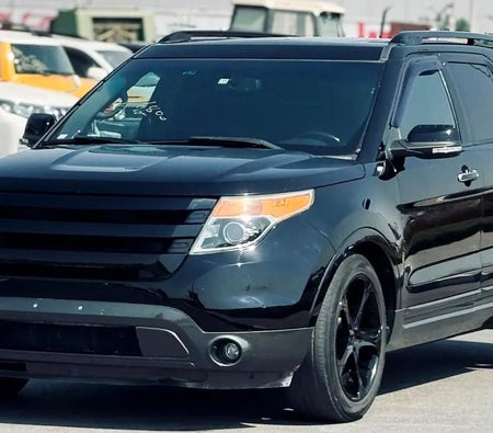 Noir Ford Explorer Limited 2011