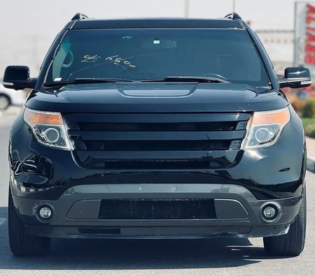 Noir Ford Explorer Limited 2011