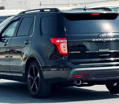Noir Ford Explorer Limited 2011