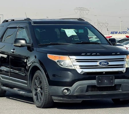 Noir Ford Explorer XLT 2012