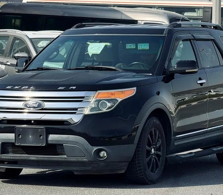 Noir Ford Explorer XLT 2012