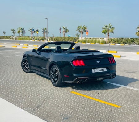 zwart Ford Mustang EcoBoost Convertible V4 2023