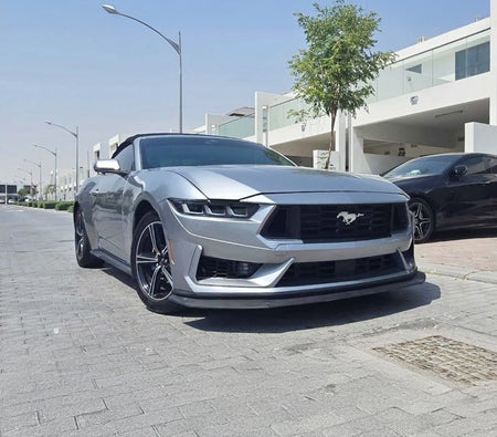 Rent Ford Mustang EcoBoost Convertible V4 2024 in Dubai