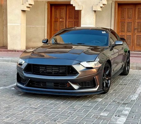 Grijs Ford Mustang EcoBoost 2020 Grijs Ford Mustang EcoBoost 2020