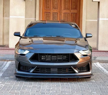 Grijs Ford Mustang EcoBoost 2020 Grijs Ford Mustang EcoBoost 2020