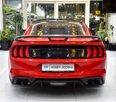 Red Ford Mustang GT 2019