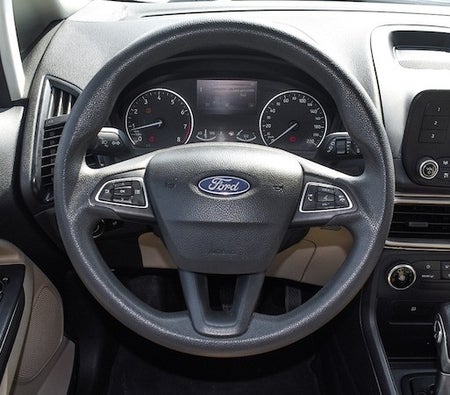 White Ford EcoSport Ambiente 2018