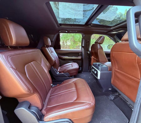 White Ford Expedition Limited 2022