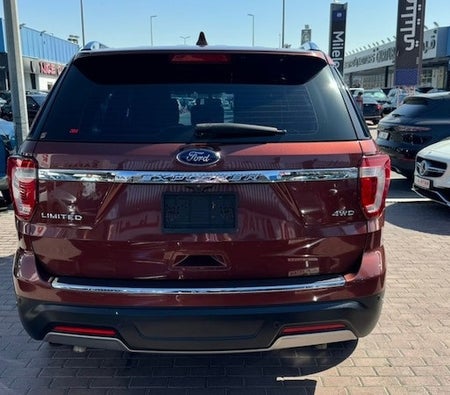 Brown Ford Explorer Limited 2018