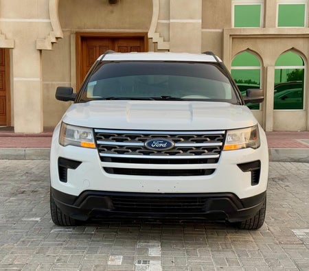 أبيض فورد Explorer Base 2019