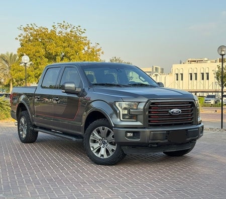 Gray Ford F Series Pickup Lariat FX4 2016