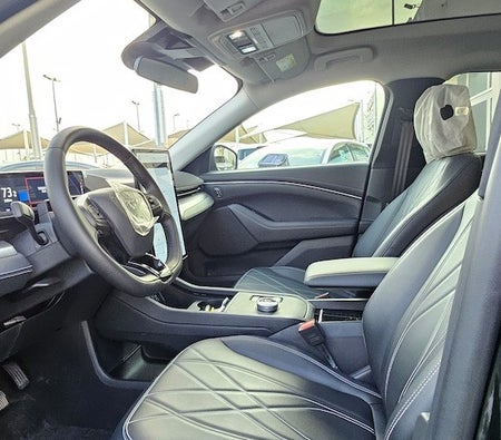 Black Ford Mustang Mach E 2022