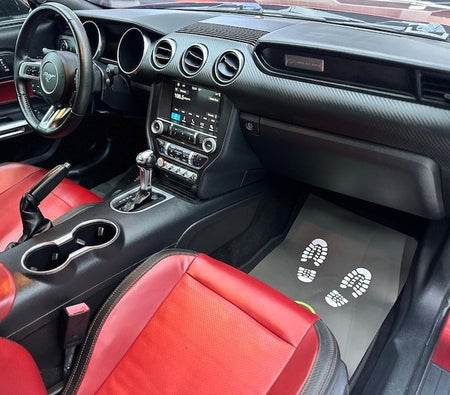 Burgund Ford Mustang EcoBoost 2019