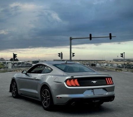Silver Ford Mustang 2020