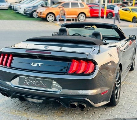 Gray Ford Mustang 2020