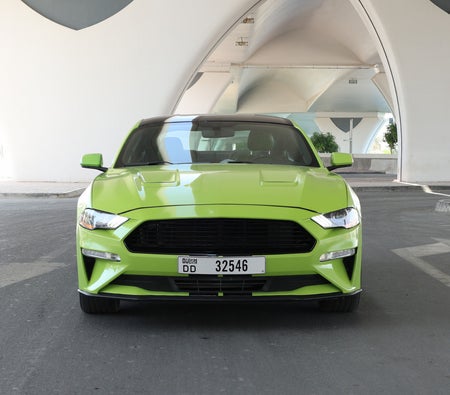 Verde Ford Mustang GT 2020