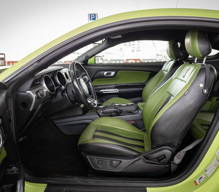 Verde Ford Mustang GT 2020