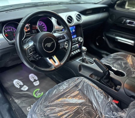 White Ford Mustang EcoBoost Premium 2022