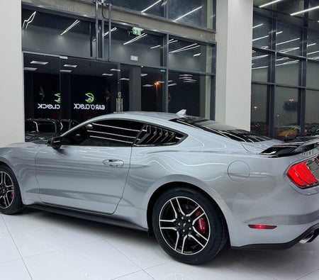 Silver Ford Mustang EcoBoost 2022