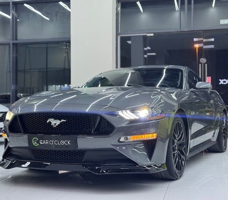 Серый Ford Mustang Fastback 2022 год