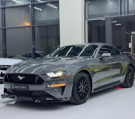 Серый Ford Mustang Fastback 2022 год