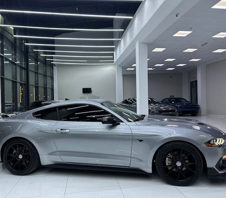 Silber Ford Mustang EcoBoost Premium 2022