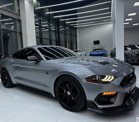 Silber Ford Mustang EcoBoost Premium 2022