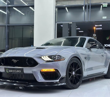 Silber Ford Mustang EcoBoost Premium 2022