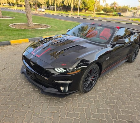 Black Ford Mustang Convertible GT Premium 2023