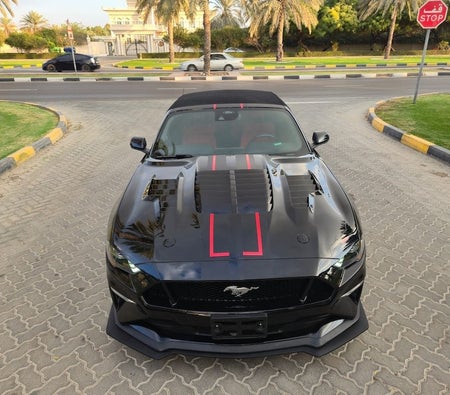 Black Ford Mustang Convertible GT Premium 2023