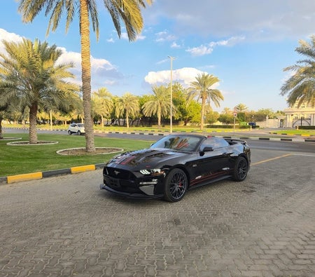 Black Ford Mustang Convertible GT Premium 2023