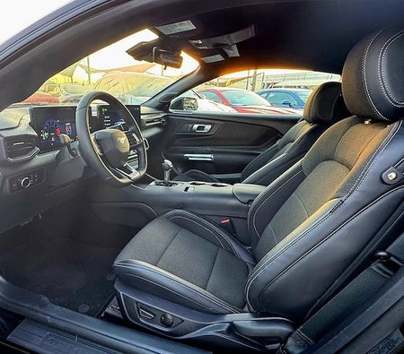 Schwarz Ford Mustang EcoBoost 2024