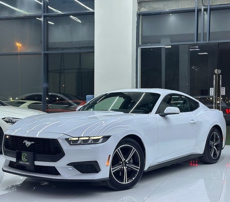 Blanc Ford Mustang EcoBoost Premium 2024