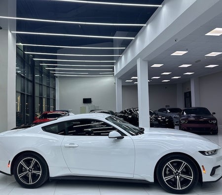 Blanc Ford Mustang EcoBoost Premium 2024