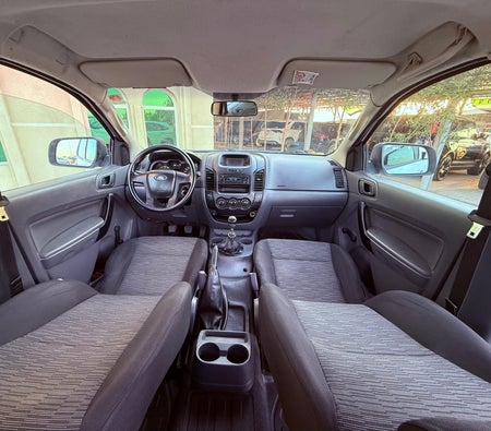 White Ford Ranger Standard 2017