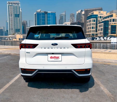 Белый Ford Territory 2025 год