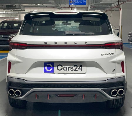 White Geely Coolray GL 2025