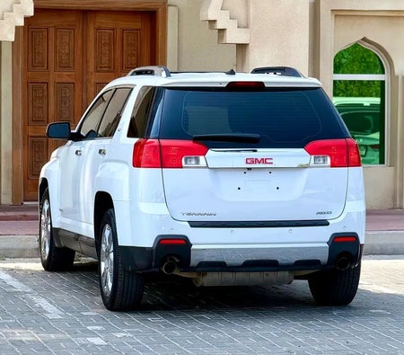 أبيض جي إم سي  Terrain SLT 2015