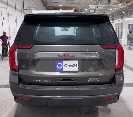 Gray GMC Yukon AT4 2021